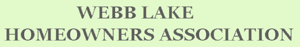 Webb Lake HOA
